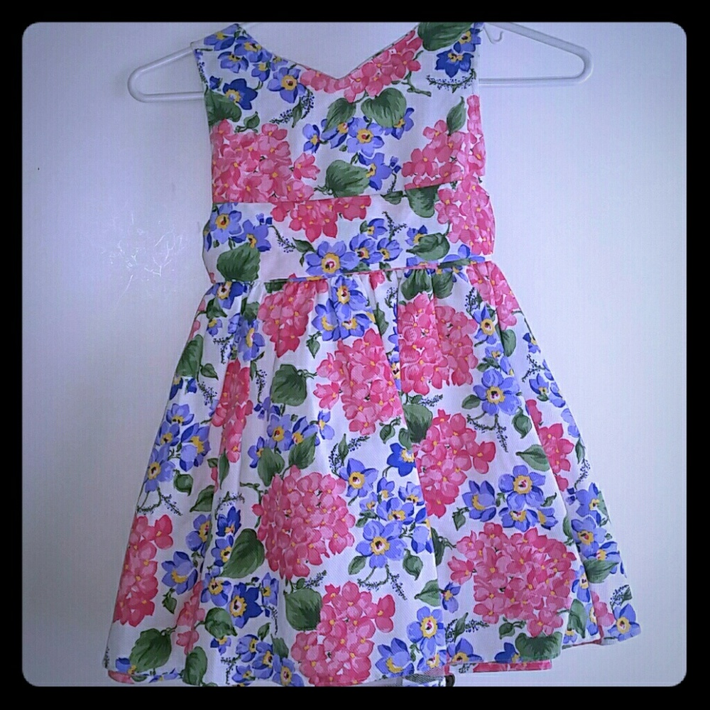 Girl's flower fancy dress